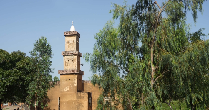 A mosque in rural Burkina Faso