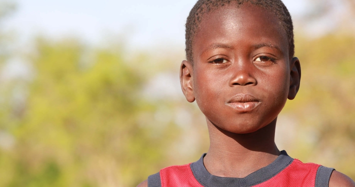 Young boy in the street, Mali